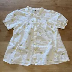 branshes 花柄刺繍 ブラウス 130