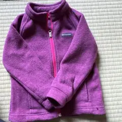 Columbia フリースジャケット 紫 100ぐらい