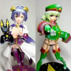 引*隊様 マジアベーゼ　レオパルト　リペイントフィギュア 魔法少女にあこがれて