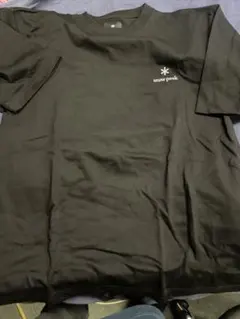 snow peak ブラック Tシャツ L