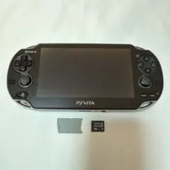 PS Vita 1100 ブラック 8GBメモリーカード付き