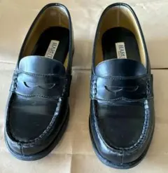 HARUTA ブラック ローファー JIHD 4505 24　黒　24cm