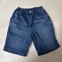 ハーフパンツ　デニム　160 ユニクロ