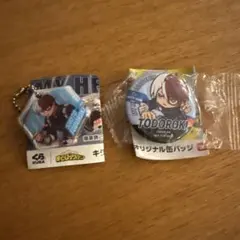 僕のヒーローアカデミア 轟焦凍 キラキラチャームオリジナル缶バッジ