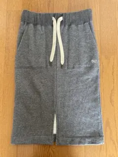 ミロワール ドゥ エンスウィート　グレー　タイト　スカート　綿100 サイズ38