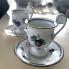 ジノリ　新品未使用品　チョコレートカップ ＆ソーサー　ペア