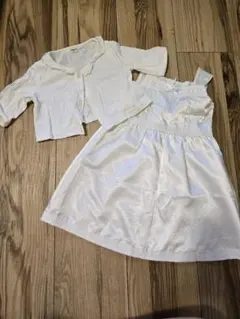 Combi mini ワンピースとカーディガンセット 100cm