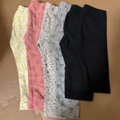 ユニクロ　レギンス　6枚　90、100センチ