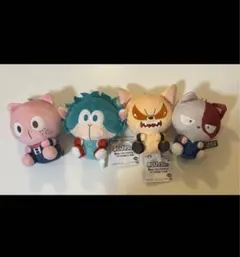 僕のヒーローアカデミア アニマルぬいぐるみ 4種セット
