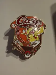 新品未開封 カープオリジナル ポケモン ピンバッジ 来場者特典 4月23