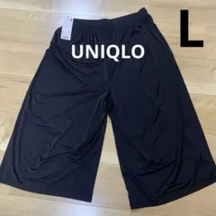 未使用　小傷あり　ユニクロ　エアリズム　リラコ　ブラック　WOMEN L