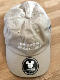 子供用キャップ ベージュ