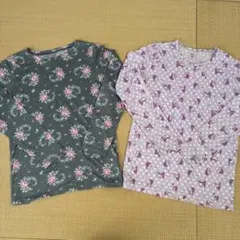 ユニクロ ヒートテック140cm green gate ディズニープリンセス