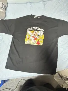 SKATEBOARD グラフィックTシャツ ブラック