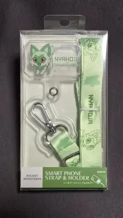 ポケットモンスター スマホストラップホルダー ニャオハ
