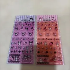 Kuromi & My Melody タイルシール 2セット
