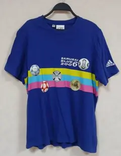 adidas SAMURAI BLUE 2006 サポーター用Tシャツ Lサイズ