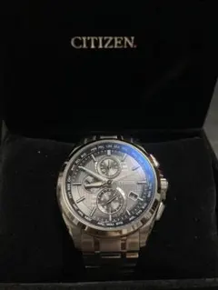 アテッサ ATTESA エコ・ドライブ 電波時計ビジネス防水AT8040-57E