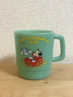東京ディズニーランド クリスマス 2019 マグカップ レトロ ミッキー サンタ