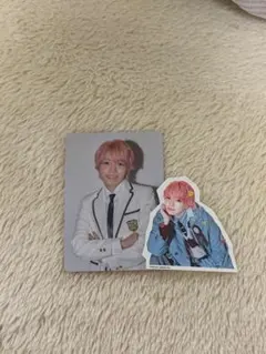 ❤️なにわ男子 西畑大吾 HARD WORK ネバロマ トレカ＆ステッカーセット