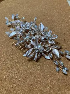 さらに値下げ中！！！ヘッドドレス✾小枝　ピンクゴールド　ウェディング　結婚式