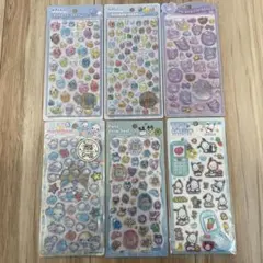 【正規品】ボンボンドロップ キャラクターシール 6枚セット