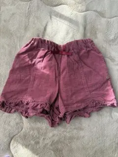 アプレレクール ワインレッドショートパンツ 110