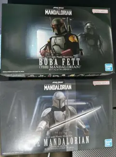 k*t様 バンダイ 1/12 プラモデル ボバ・フェット マンダロリアン セットのサムネイル