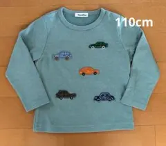 familiar 長袖トップス　グリーン　110cm