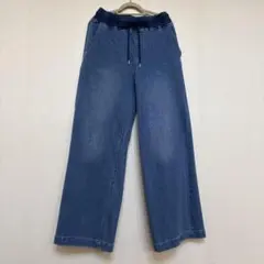 セブンフェアリー　Wis... ストレッチデニム　M ユーズドライトブルー