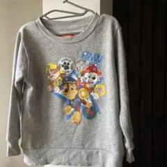 PAW PATROL グレー トレーナー 110㎝
