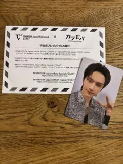 SEVENTEEN ジュン　W会員　トレカ