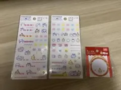 ちいかわ スケジュールシール ダイソー シール ふせん　セリアのサムネイル