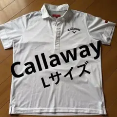 早い者勝ち！　Callaway ポロシャツ Lサイズ 白