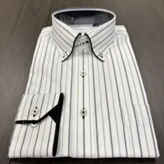 紳士ドレスシャツ　形態安定　ボタンダウン　L-84