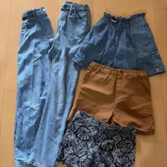 ユニクロ　UNIQLO 他　ズボン5点セット 150cm