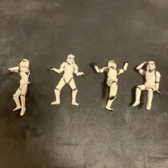スターウォーズ　 ストームトルーパー ふち子　フィギュア 4体セット
