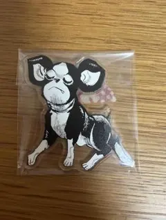 ジョジョ　3部　イギー　アクリルバッジ　ジョジョ展