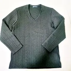 OZO by TORNADO MART ブラック Vネック ニット