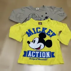 男の子　ロングTシャツ100 2枚セット