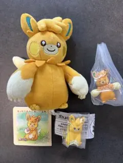 ポケモン ぬいぐるみ フィギュアセット パーモット パモット