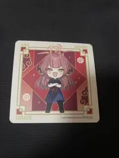 陸八魔アル　紙製コースター　ブルーアーカイブ福岡幸ちゃんラーメンコラボ