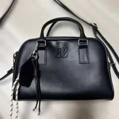 ALTROSE 2way ショルダーバッグ ブラック　キーホルダー付き