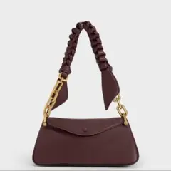 CHARLES&KEITH Cleonaクレオナ ブレードハンドルホーボーバッグ