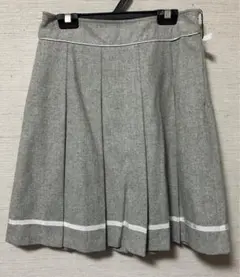 【新品】プリーツスカート/ライトグレー/61