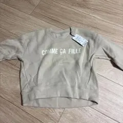 新品 COMME CA FILLE 長袖トップス 80〜90