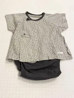 Combi mini ヒョウ柄ロンパース 60-70cm