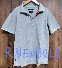 【レア】R.NEWBOLD ポロシャツ グレー Mのサムネイル