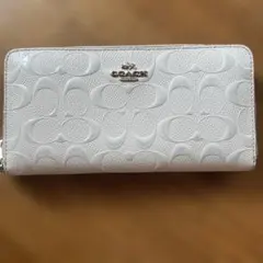 COACH 長財布 ホワイト