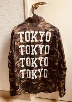 ★glamb★迷彩長袖シャツ★TOKYO★カモ柄のサムネイル